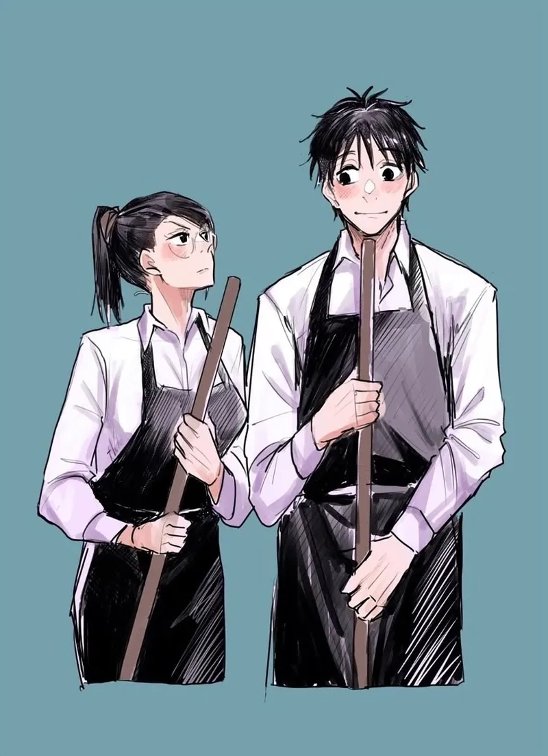 Hình ảnh Maki anime đậm chất điện ảnh