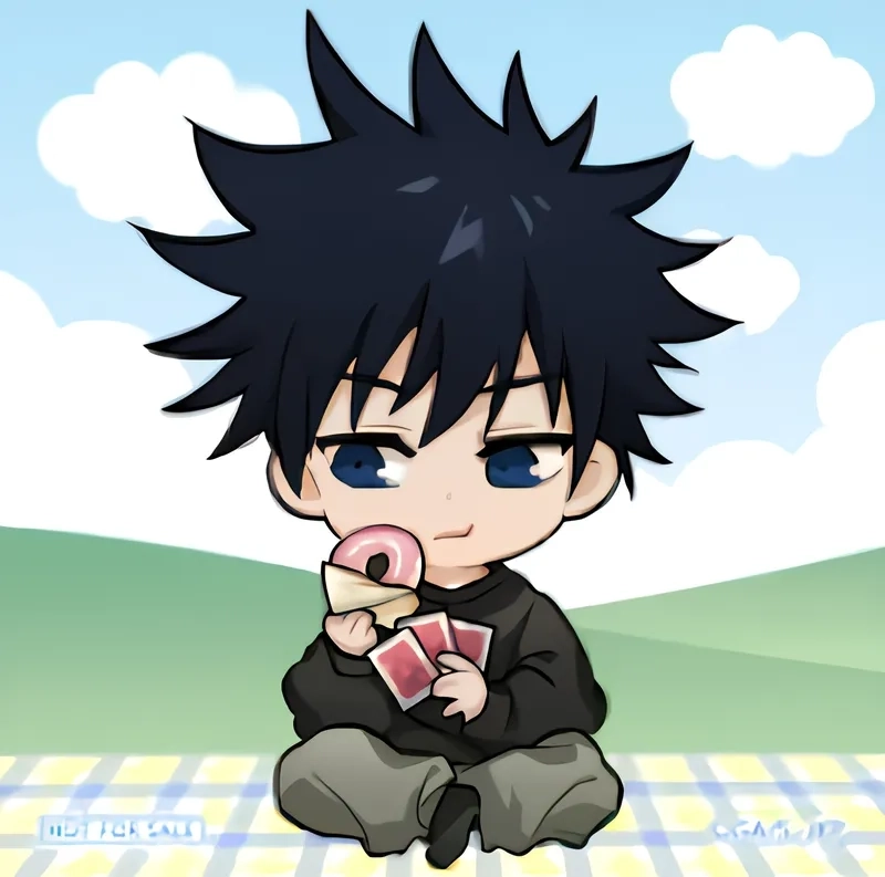 Dễ thương hết nấc với hình vẽ Megumi chibi