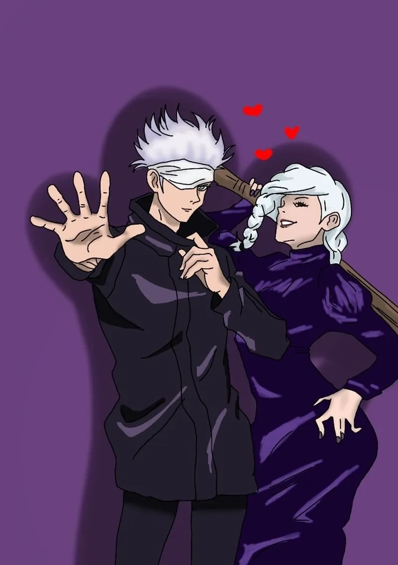 Dân mạng không ngừng bàn tán về Gojo x Mei Mei