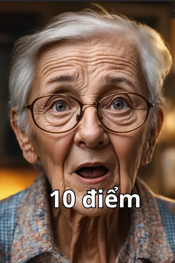 Meme 10 điẻm lan truyền khắp mạng xã hội