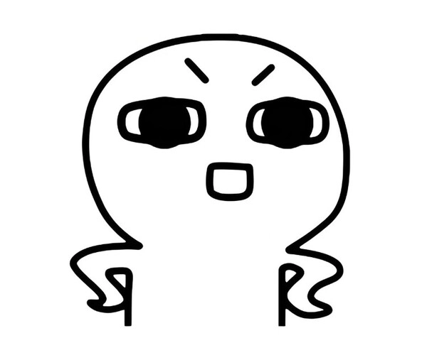 Meme chống nạnh cute không giận nhưng khiến người ta sợ