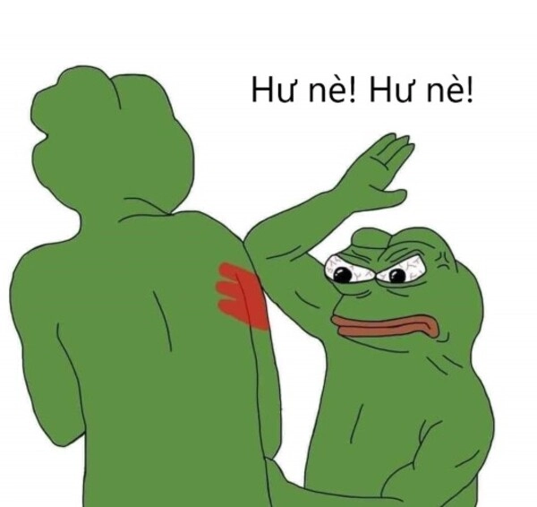 Meme đấm vào mặt gây ấn tượng mạnh về biểu cảm