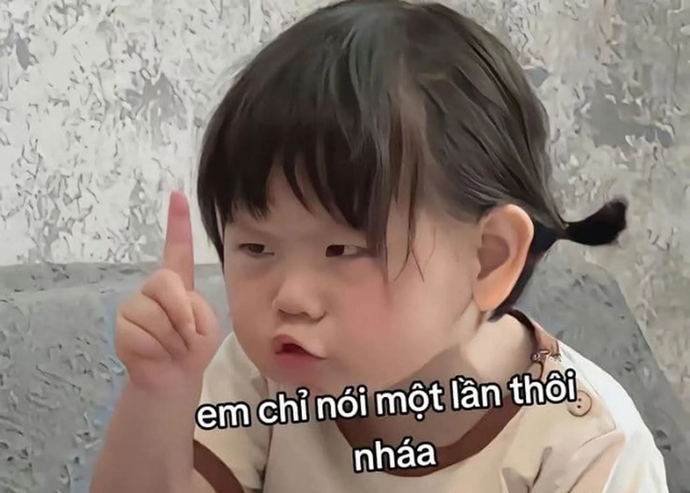 Ảnh meme dễ thương khiến ai nhìn vào cũng bật cười vì đáng yêu