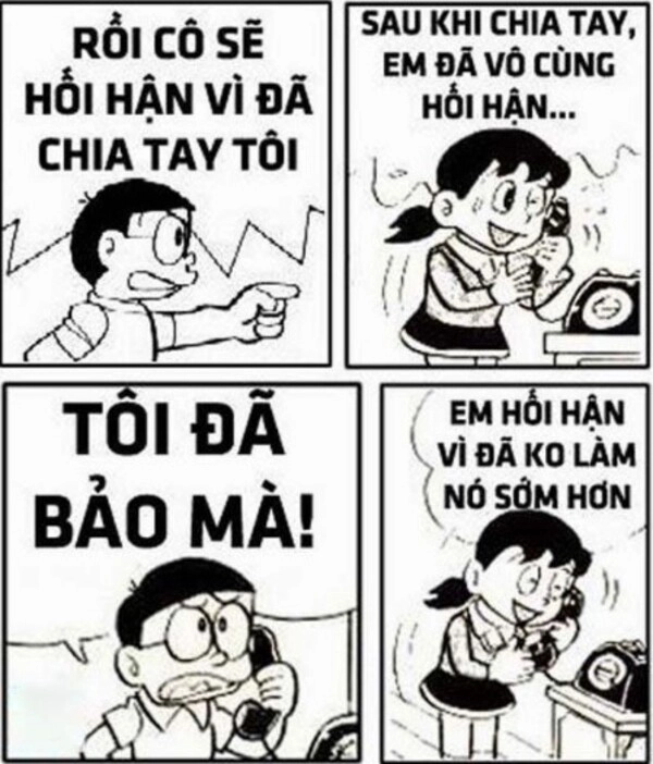 Bảo bối Doraemon meme sáng tạo cực kỳ độc đáo
