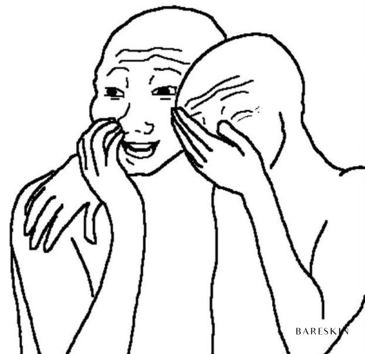 Meme thả haha đầy cay cú và mỉa mai