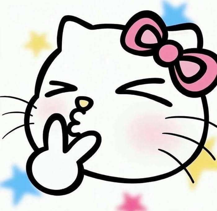Hello Kitty meme lan truyền khắp các hội nhóm