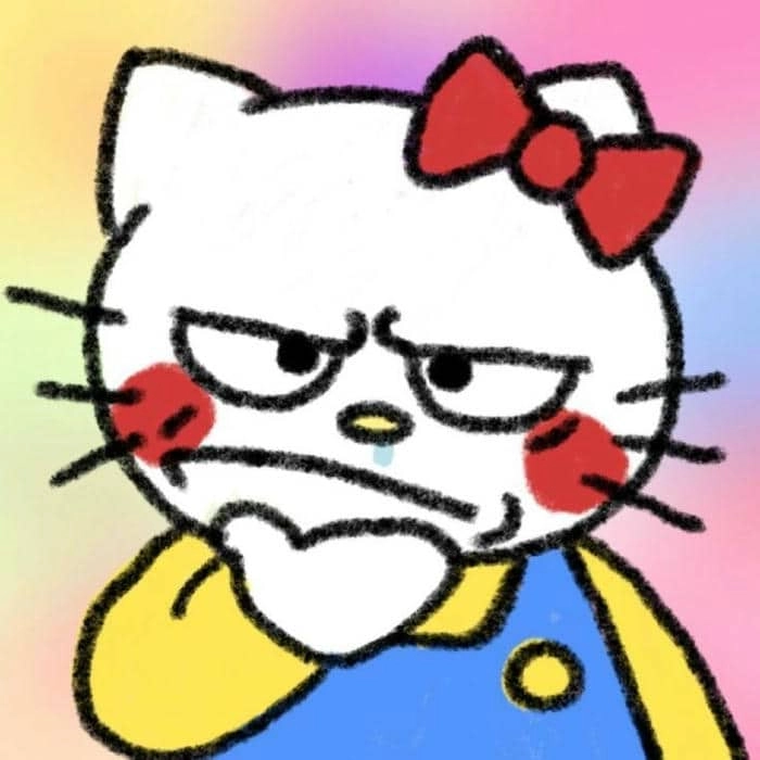 Meme Hello Kitty bựa khiến ai cũng cười lăn