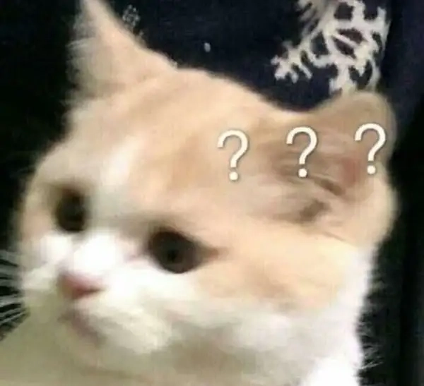 Hình meme chấm hỏi giúp bày tỏ thắc mắc