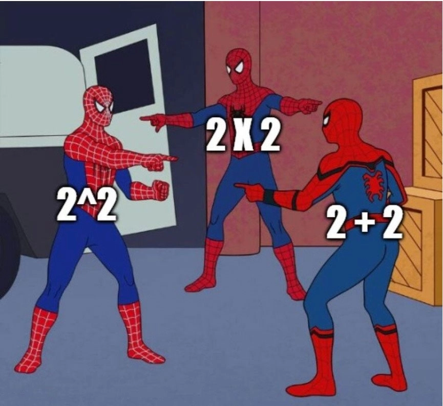 Ảnh meme người nhện phổ biến trong hội chế ảnh