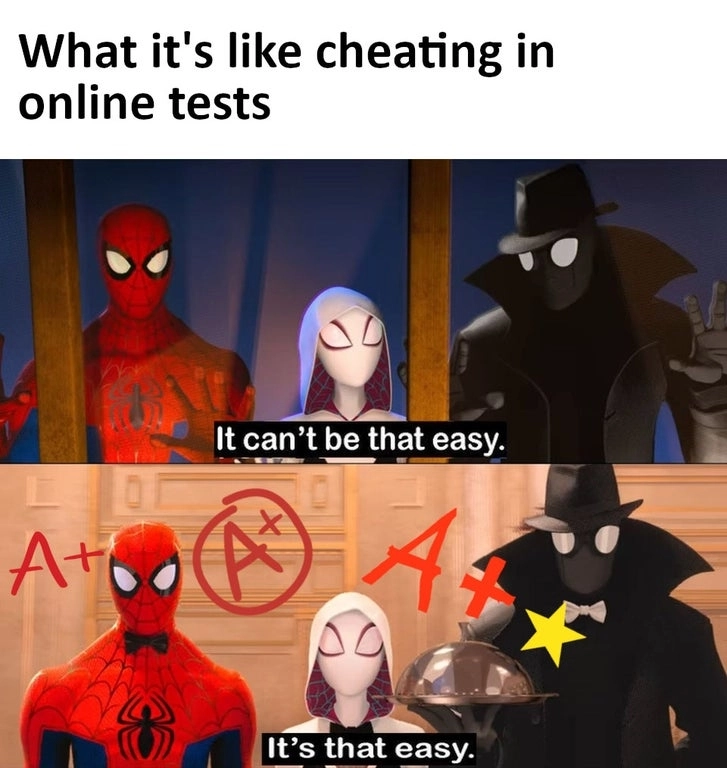 Meme 2 người nhện cực hợp với tranh cãi nhóm