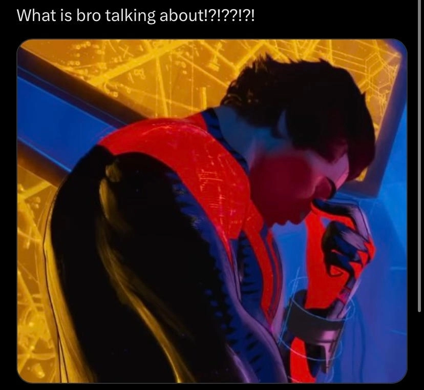 Meme 3 người nhện chỉ nhau tạo tiếng cười lớn