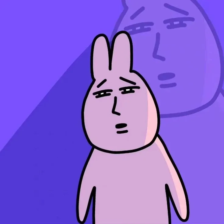 Meme thỏ hồng suỵt nhẹ mà hiệu ứng mạnh cực