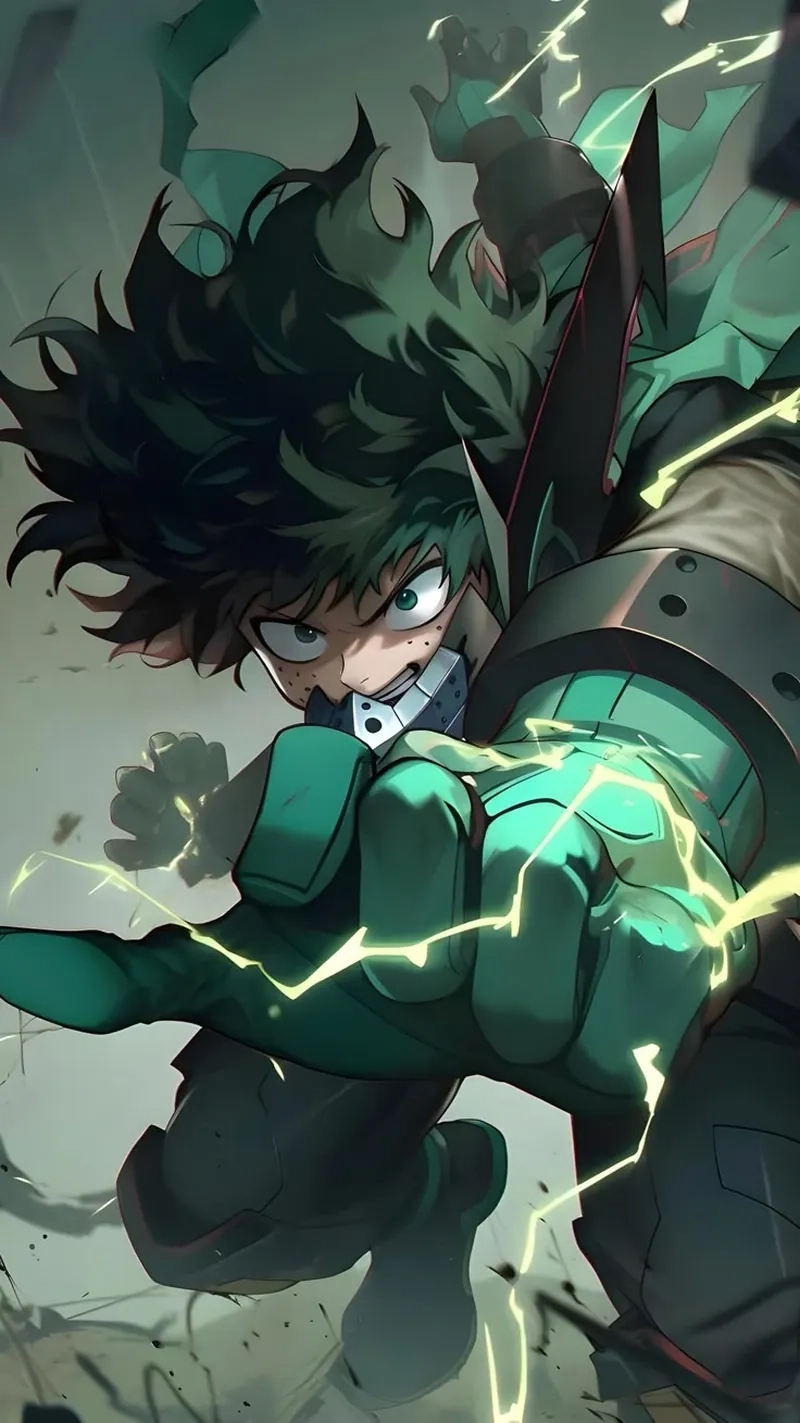 Tái hiện thế giới Anime Izuku Midoriya đầy cảm xúc