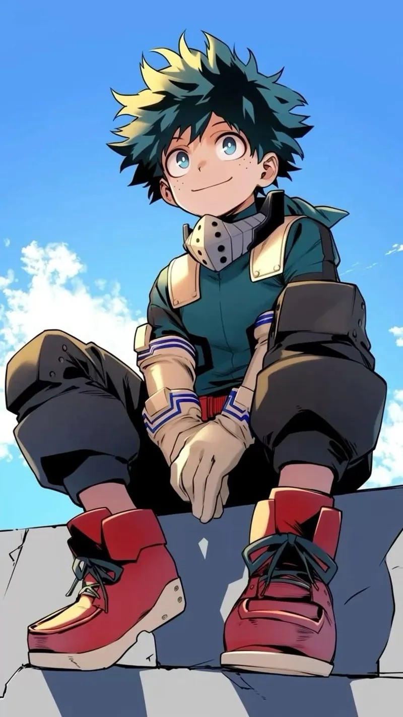 Diễn biến tâm lý phức tạp của Anime Midoriya Izuku
