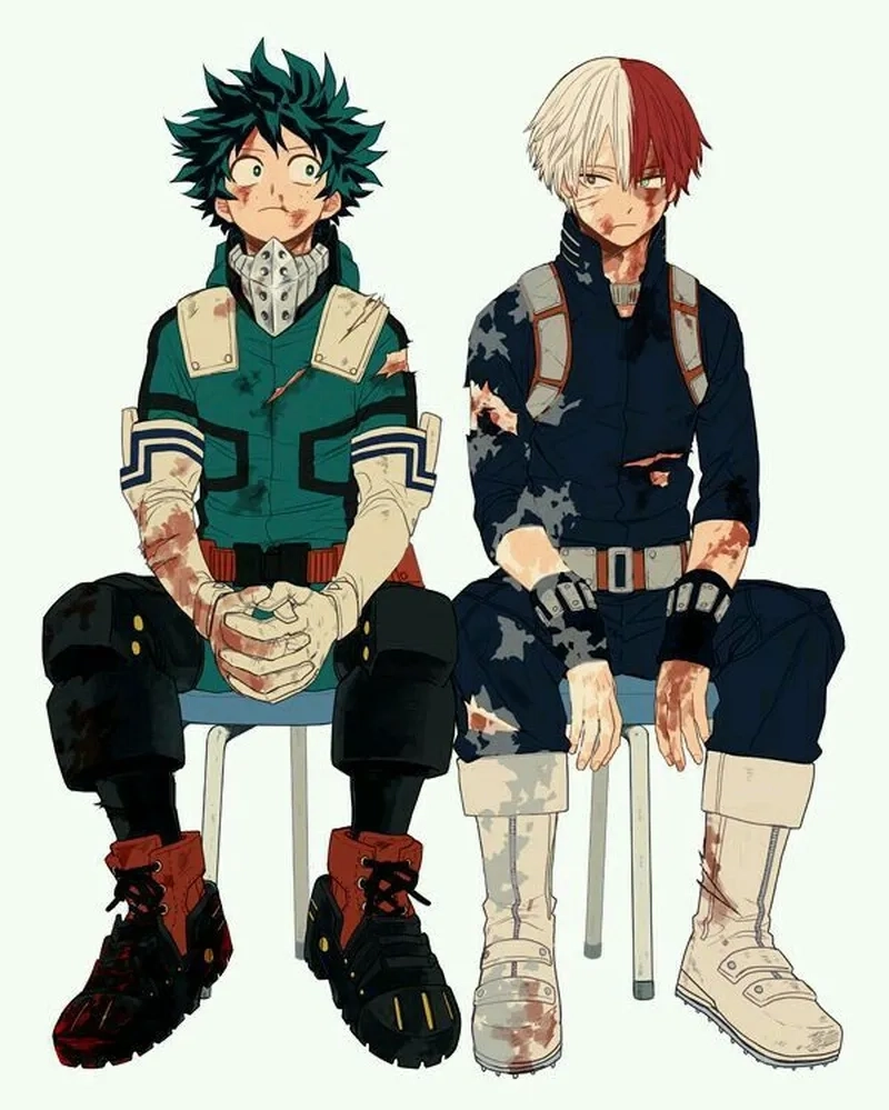 Phân tích kỹ thuật chiến đấu Todoroki vs Midoriya