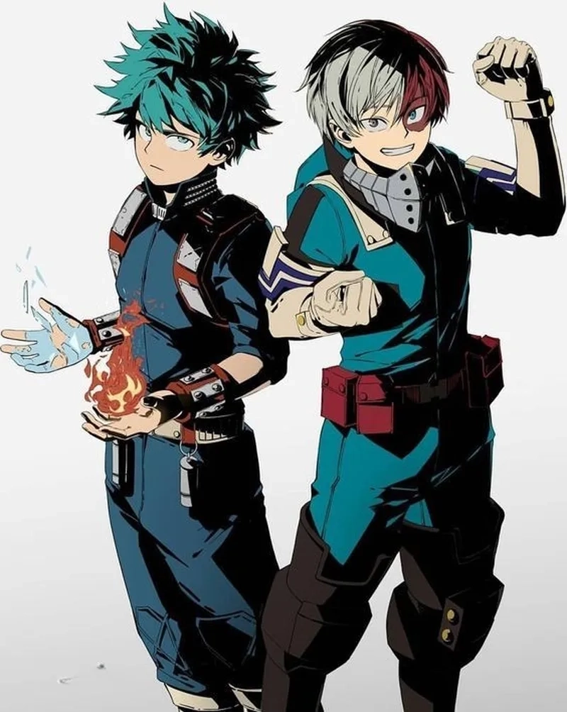 Tình bạn hay tình yêu giữa Todoroki Shouto x Midoriya Izuku