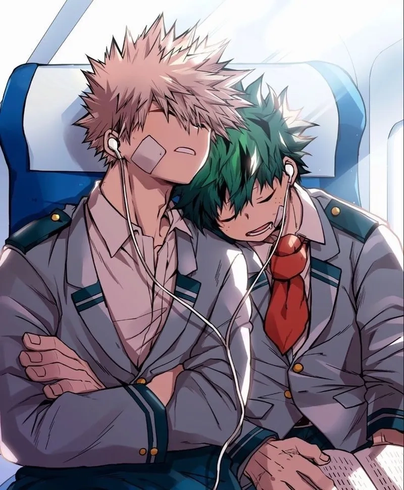 Tình cảm thầm lặng Midoriya x Bakugou khiến fan tan chảy