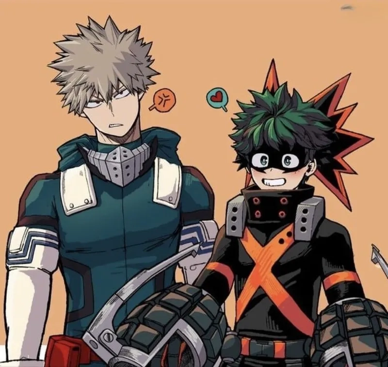 Những hint cực mạnh Midoriya Izuku x Bakugou Katsuki