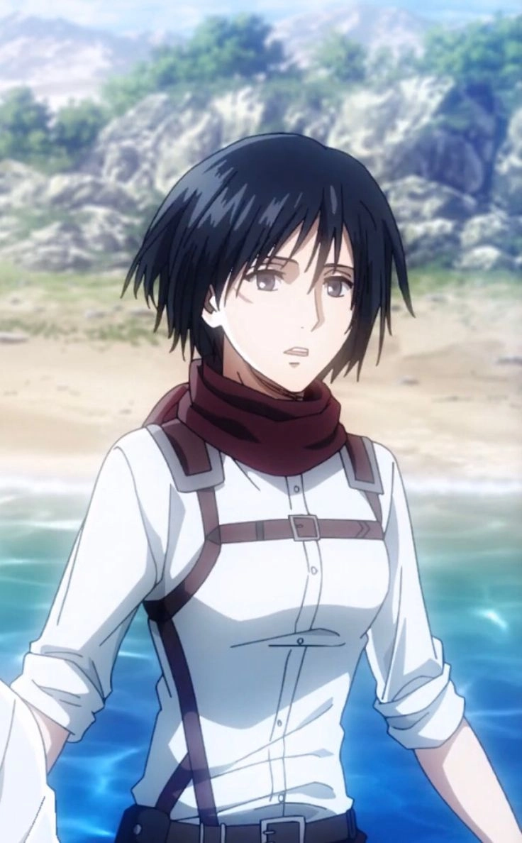 Avatar Mikasa cute nhưng vẫn giữ sự mạnh mẽ bên trong