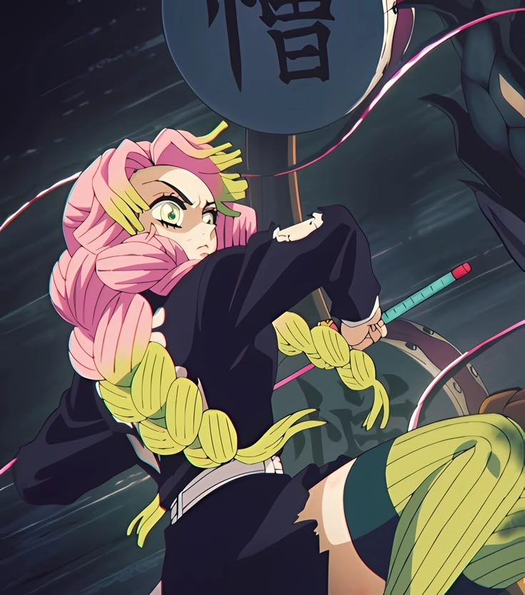 Mitsuri Kimetsu No Yaiba là biểu tượng của dịu dàng