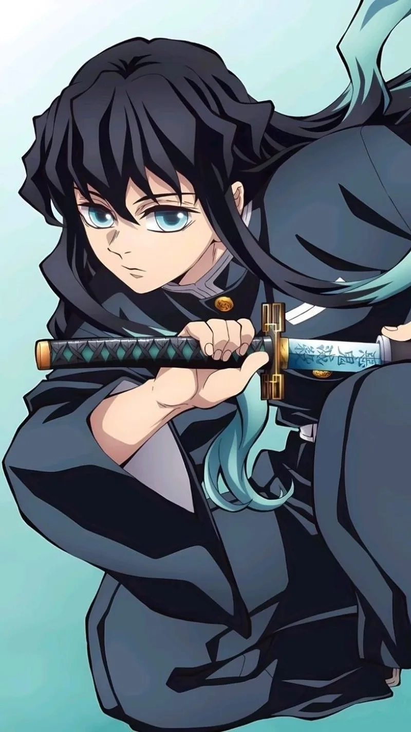 Diện mạo đặc biệt Muichirou Demon Slayer