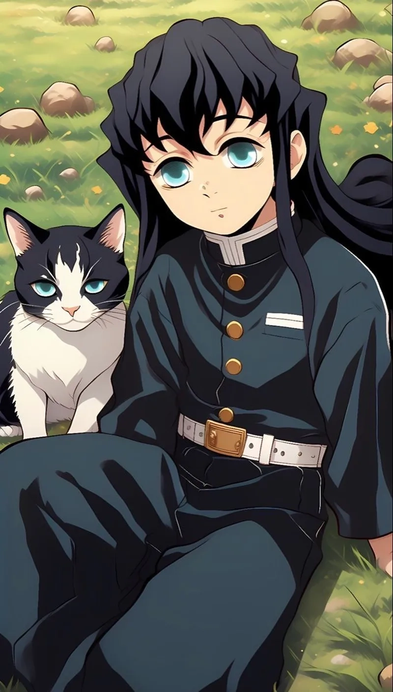 Gương mặt không cảm xúc Anime Muichirou