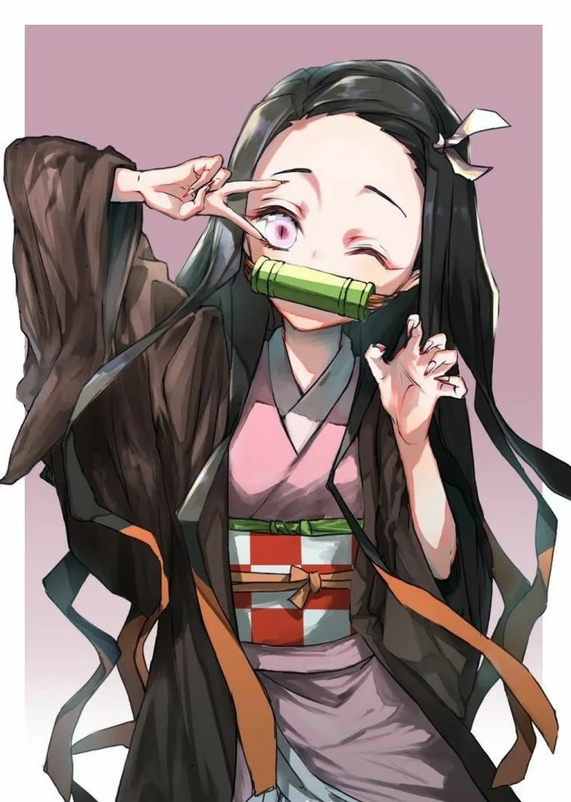 Đắm chìm trong thế giới anime Nezuko huyền ảo