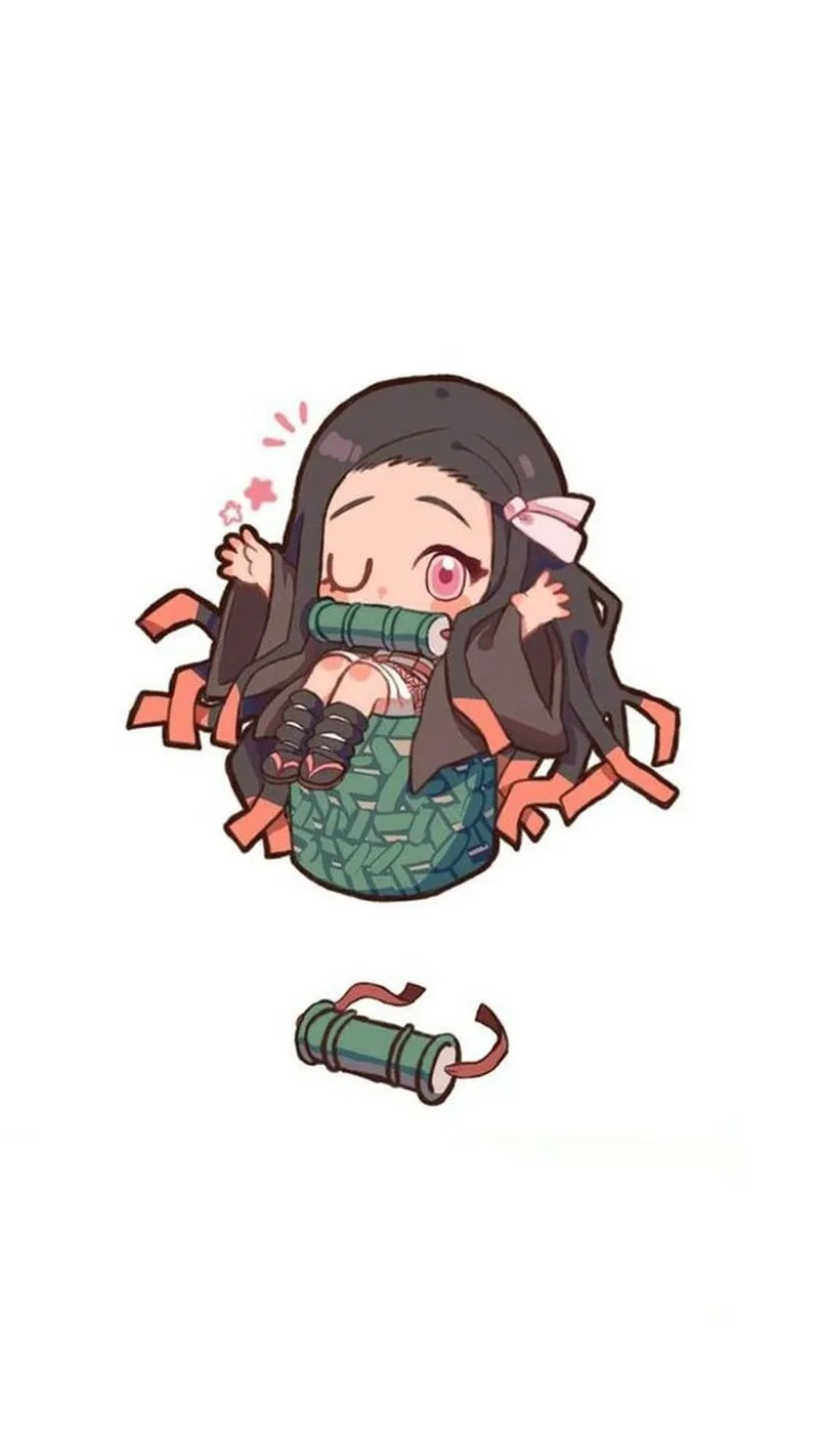 Bộ sưu tập ảnh Kamado Nezuko chibi độc quyền