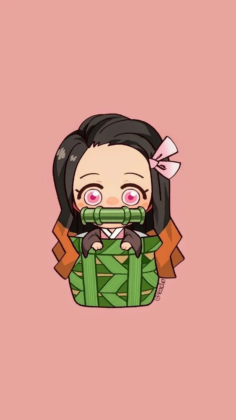 Thử tài họa sĩ với chủ đề vẽ Nezuko chibi