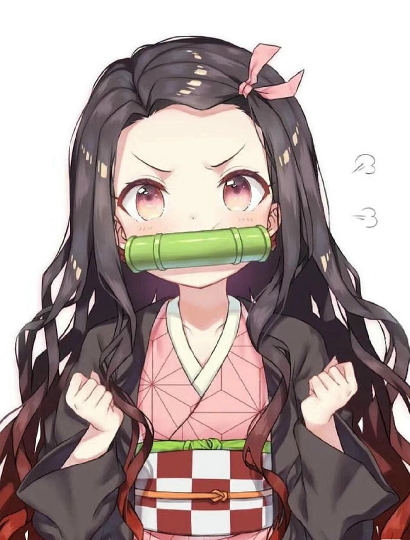 Roblox avatar Nezuko trang phục Diệt Quỷ đẹp