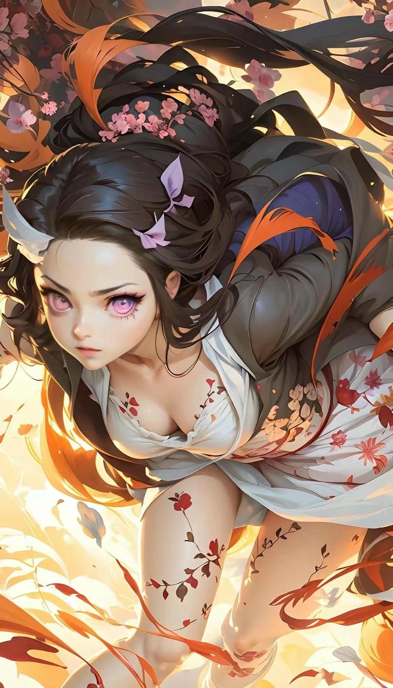 Avatar de Nezuko en Roblox cực hút mắt