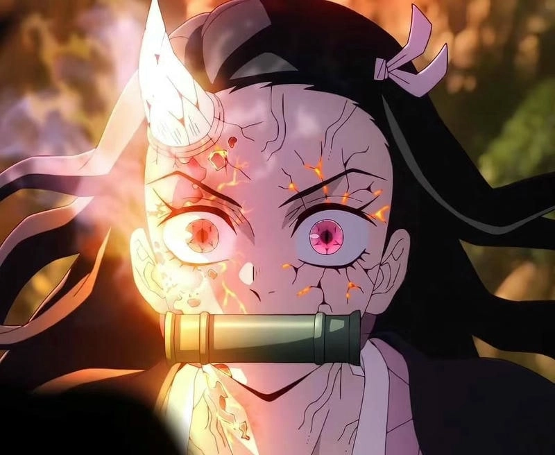 Avatar musik Nezuko kết hợp âm nhạc sáng tạo