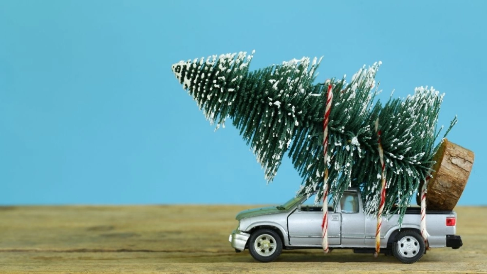 Ảnh meme Noel đầy màu sắc lễ hội huyền ảo