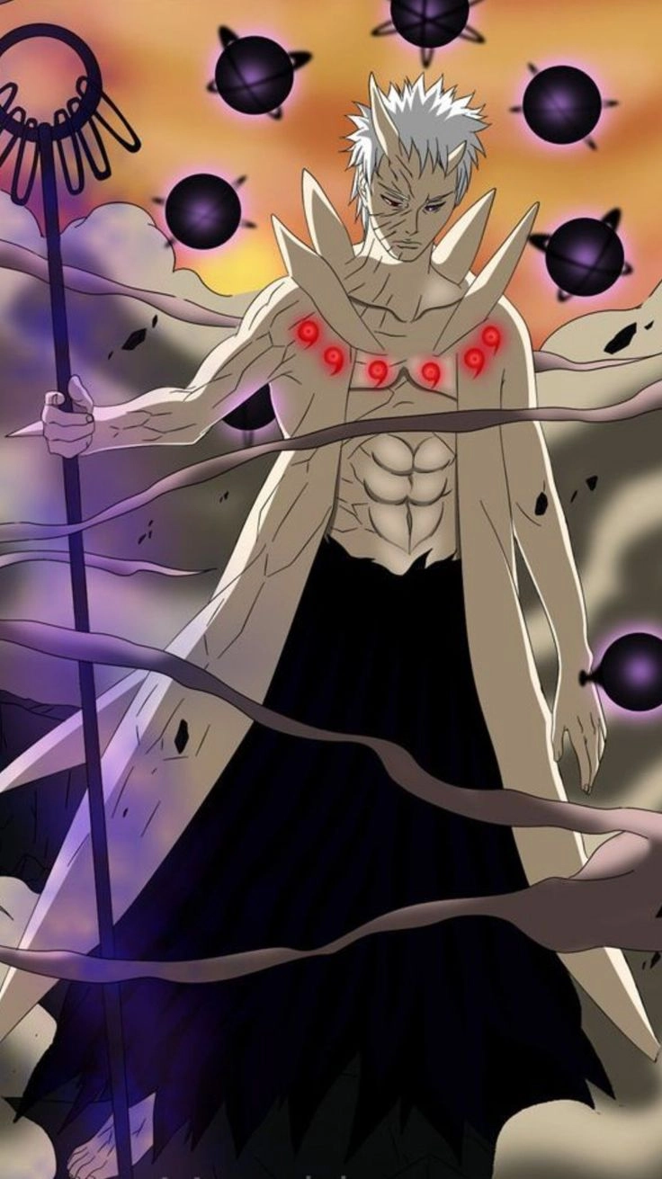Ảnh anime Obito đậm chất bi hùng và oán niệm