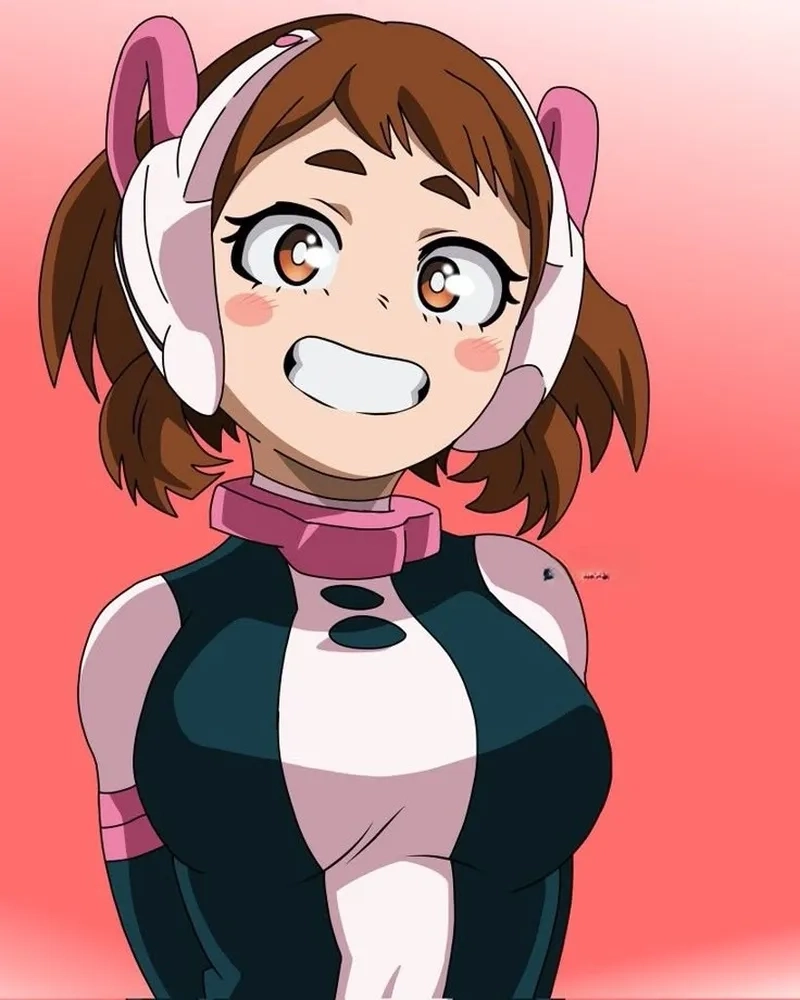 My Hero Academia Ochako nhân vật chính nữ ấn tượng