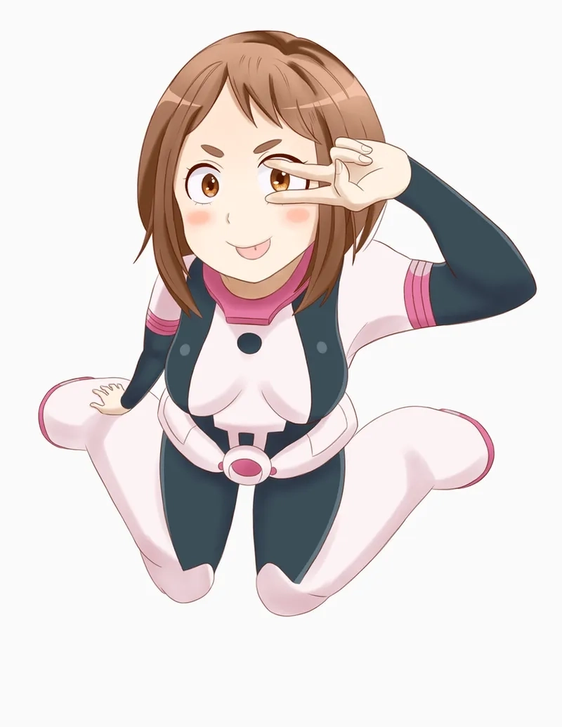 Uraraka Ochako fanart từ các họa sĩ tài năng