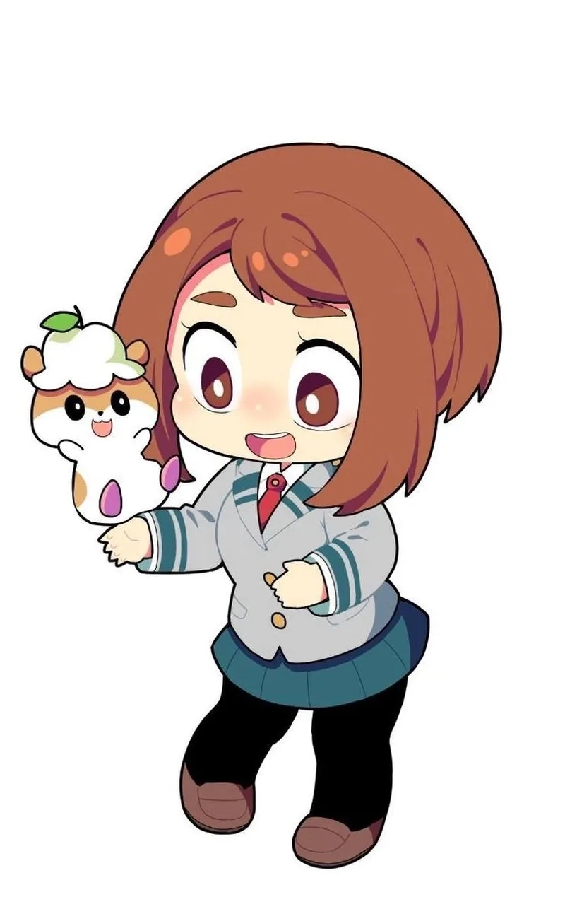 Ochako chibi hình ảnh đáng yêu nhất