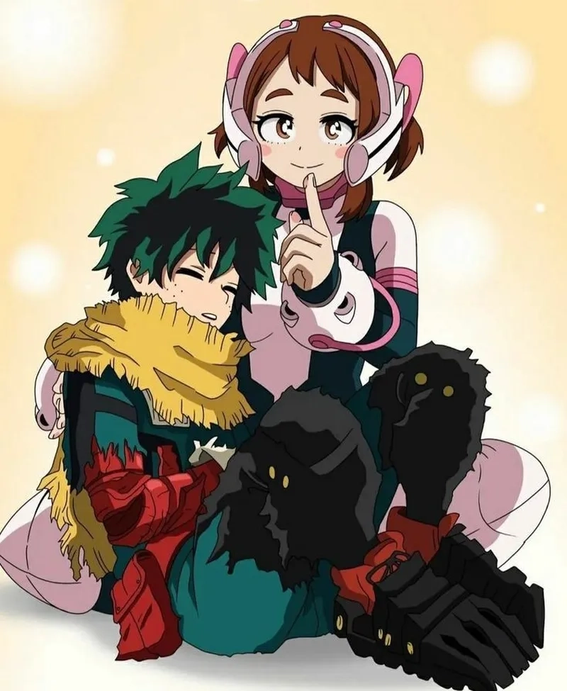 Deku x Ochako moments những khoảnh khắc đáng nhớ