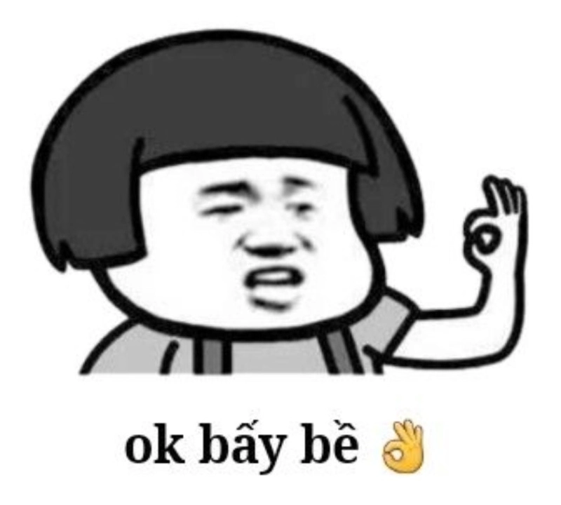 Im ok meme đáp trả khi đang gào thét bên trong