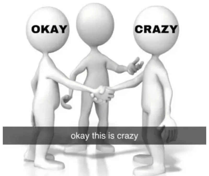 Meme ah ok kiểu chấp nhận trong sự cay đắng