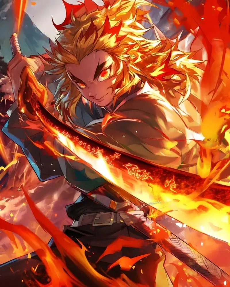 Hào quang anh hùng tỏa sáng từ Rengoku Kyoujurou