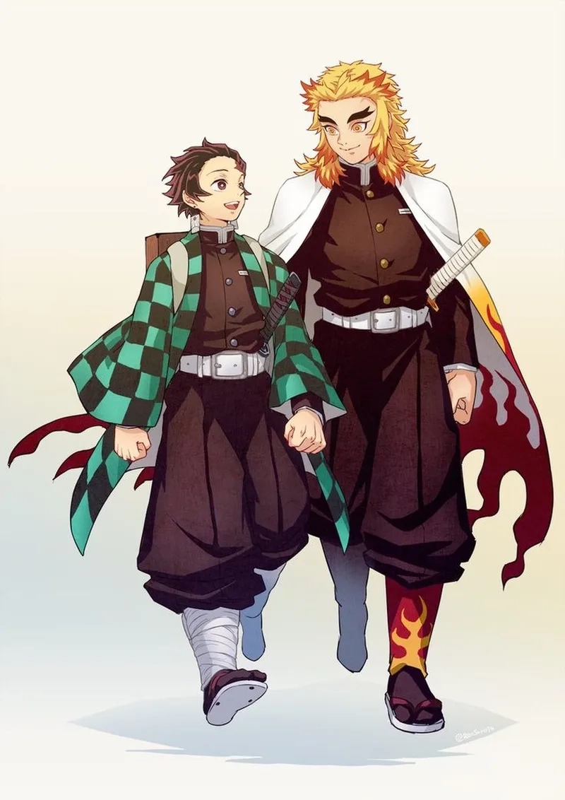 Ký ức cháy bỏng cùng Rengoku x Tanjiro