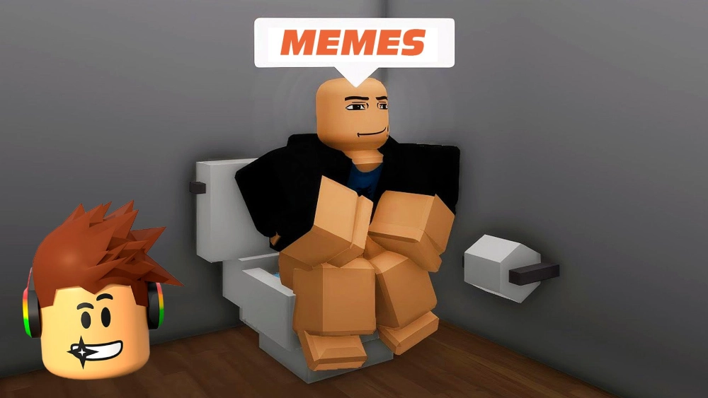 Mặt meme Roblox biểu cảm bá đạo không thể nhịn cười
