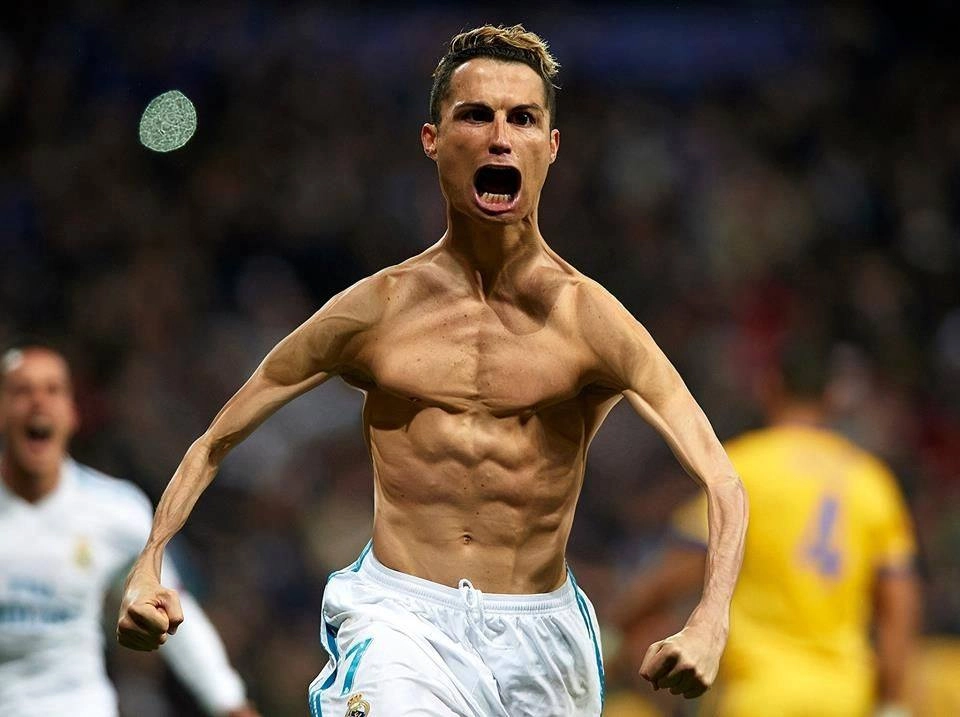 Meme Ronaldo skin Minecraft cho dân chơi hệ bóng đá