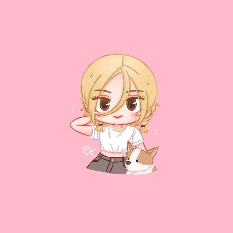 Cách vẽ Rose chibi từng bước nhẹ nhàng dễ nhớ