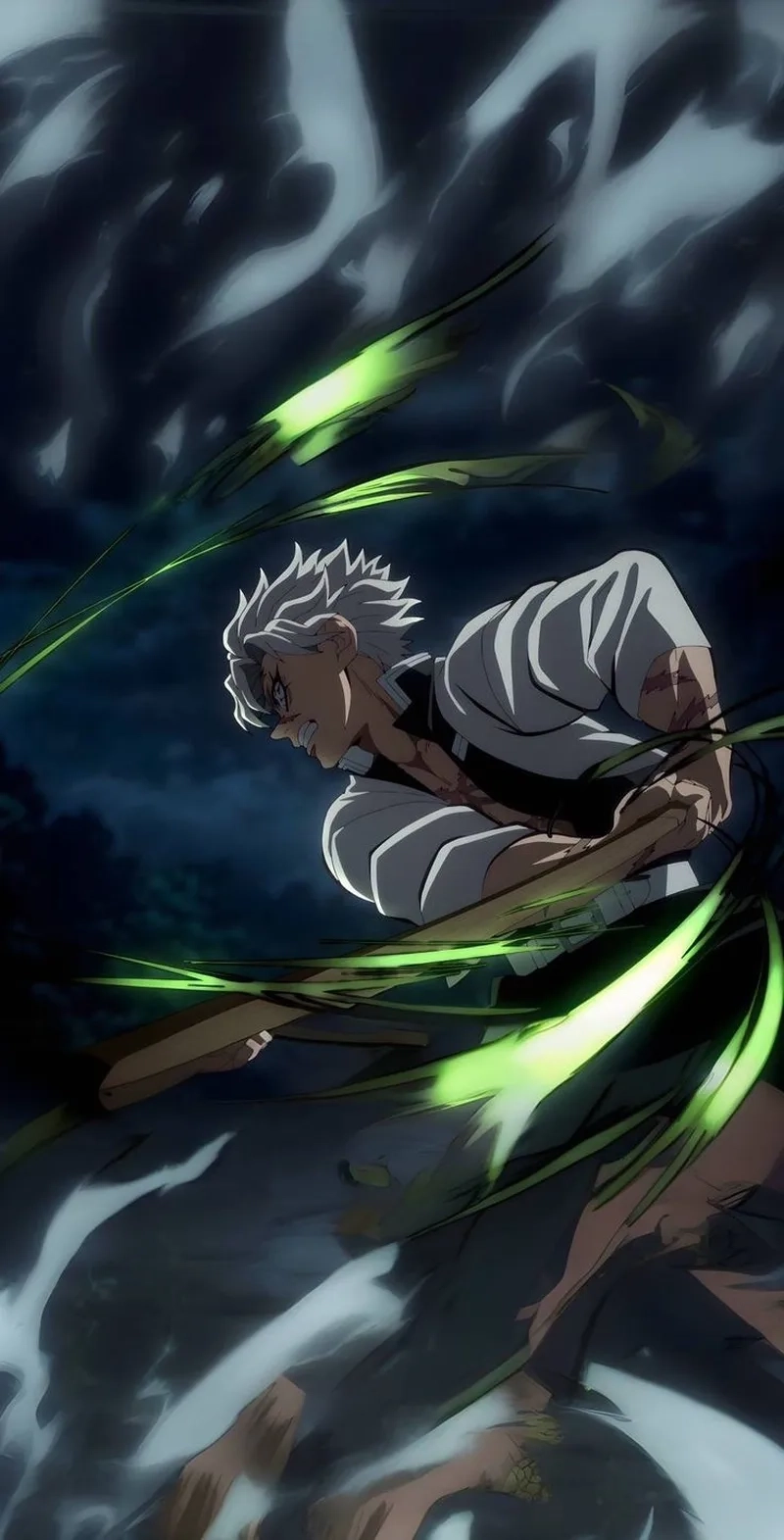 Thần thái đỉnh cao trong từng khung hình Sanemi Anime