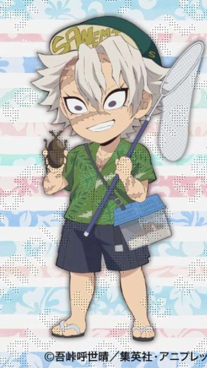 Sanemi Demon Slayer chiến binh máu lửa đầy cảm xúc