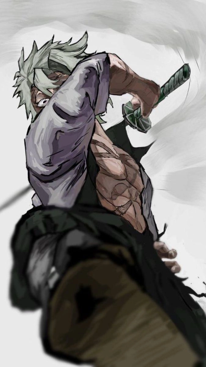 Sanemi 4K ảnh nền sắc nét đầy khí chất trụ cột