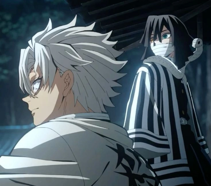 Hình Sanemi anime đầy hành động và cảm xúc dồn nén