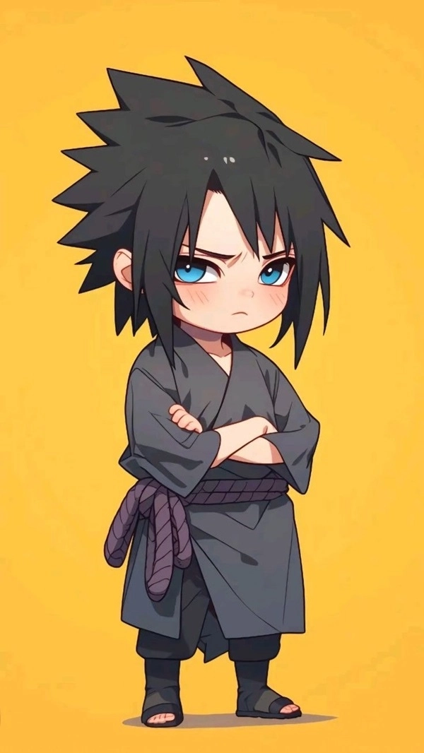 Cute Naruto and Sasuke chibi siêu hài hước